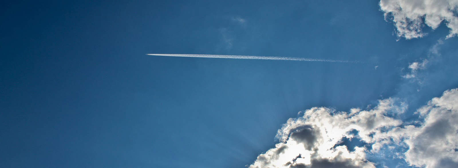 Mit dem Flugzeug